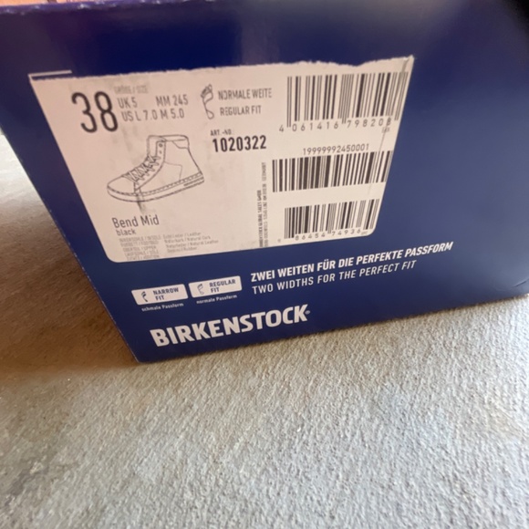 Birkenstock bend mid black shoe - Picture 4 of 9